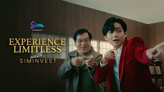 V and Jackie Chan are now ExperienceLimitlessWithSimInvest [upl. by Carl]