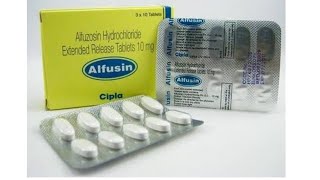 Alfuzosin hydrochloride extended release tablets 10mg [upl. by Enitsyrhc859]