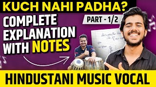 Score 3030 in Music Board Exam  Complete Study in 25 Mintues 🤯 Hindustani Music Vocal 2023 [upl. by Ynafetse]