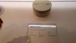 Le detecteur fumée Netatmo dévoilé au CES 2017 [upl. by Kissiah]