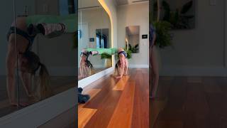 Try this Handstand Challenge flexibility stretching yogagirl [upl. by Hadik163]