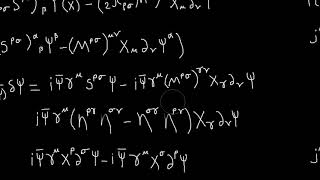 Symmetries of the Dirac Lagrangian [upl. by Ladnar]