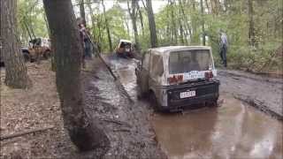 Suzuki 4x4 team schrooten  Offroad Challenge 13 April 2014 PART 2 [upl. by Auop]