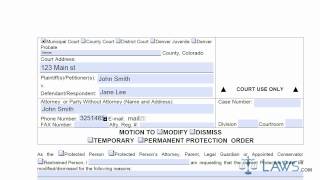 Learn How to Fill the Motion to Dismiss Form [upl. by Assirim654]