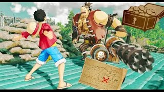 ONE PIECE WORLD SEEKER Carte au trésor Tortue [upl. by Aticnemrac]