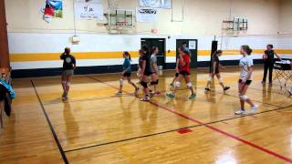 Volleyball Drills Run Through [upl. by Ennyroc]