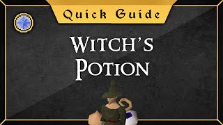 Quick guide Witchs potion [upl. by Akinirt325]