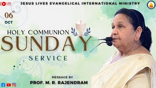 Sermon By PROF MRRAJENDRAM Sunday Holy Communion Service 6th October 2024 [upl. by Odnanref500]