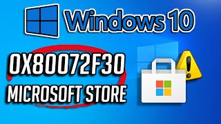 Solucion Error Microsoft Store 0x80072f30 en Windows 10 Tutorial [upl. by Annaliese]