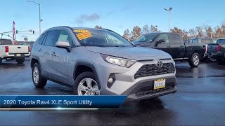 2020 Toyota Rav4 XLE Sport Utility Yuba City Oroville Roseville Sacramento Chico [upl. by Nnylhtak]