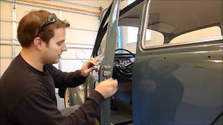 1966 VW Beetle  Outside Door Handle Installation [upl. by Ballman]