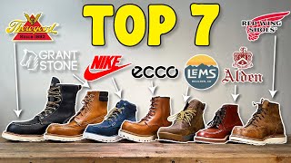 Top 7 moc toe boots ranked best to worst [upl. by Crissie]