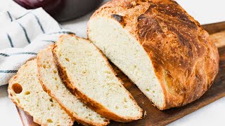 NoKnead Dutch Oven Bread [upl. by Hilaria702]