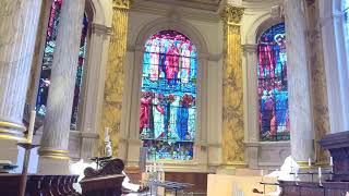 Unveiling of the BurneJones windows at the eastend of Birmingham Cathedral [upl. by Sydney]