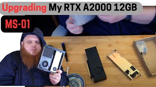 Upgrading My RTX A2000 12GB Custom Cooling Solution Install for the Minisforum MS01 [upl. by Franklyn]