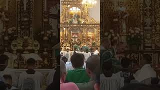 Salve ReginaTraditional Latin Mass in Our Lady of Victories Church Catholic Tradition [upl. by Ardnasirk]