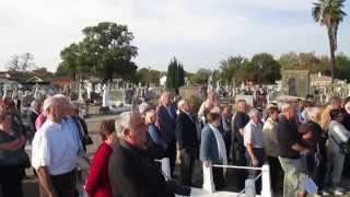 Cérémonie au carré militaire du cimetière de SaintSever 1er novembre 2014 [upl. by Weinert]