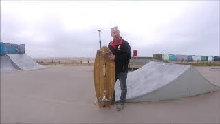 Hamboards Fish land paddle board review  Stand Up Paddle Mag UK [upl. by Azeel33]