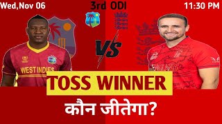 West Indies vs England 3rd ODI 2024  Full Match Highlights amp Key Momentsquot Toss winner today [upl. by Uta]