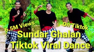 Sundar GhalanTiktok Viral Dance VideoSim pa pa Song [upl. by Tabib]