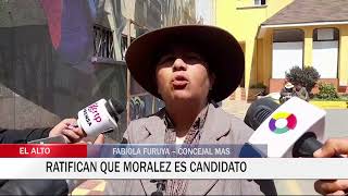 CVCNoticias 📰 RATIFICAN QUE MORALES ES CANDIDATO [upl. by Eldnar]