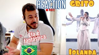 REACTION Iolanda  Grito LIVE  Portugal 🇵🇹  First SemiFinal  Eurovision 2024  🇧🇷154 [upl. by Gillett]