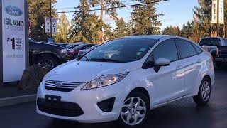 2012 Ford Fiesta SE  Sirius Radio Review  Island Ford [upl. by Rand]