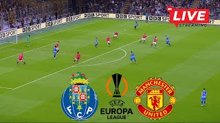 🔴LIVE  FC Porto vs Manchester United  Europa League 2425  Match Live Today Full match live Now [upl. by Etka]