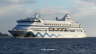 AIDAvita  the awesome beautiful ship horn of the AIDA Cruises cruise ship  4KQualityVideo [upl. by Ari]