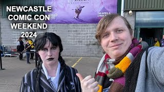 Weekend at Newcastle Comic Con 2024 Vlog [upl. by Binni]