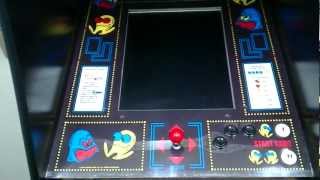 Cardboard PacMan Arcade Cabinet [upl. by Ninette814]