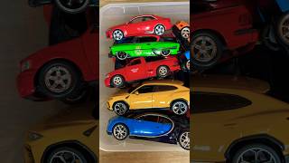 Box Full of Diecast Cars  124 amp 118 Scale SUVs Sedans Lamborghini Ferrari diecast [upl. by Atalee]