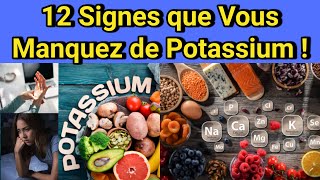 Attention  12 Signes Que Votre Corps a Besoin de Plus de Potassium [upl. by Hsoj]