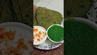 Palak paratha recipe Testy amp Nutritious Easy breakfast khushboochannel indiansweet palakparatha [upl. by Dodi]