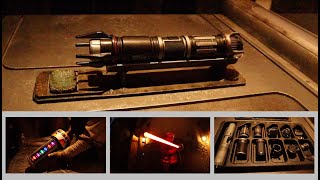 Savis Workshop FULL lightsaber build and showDisneyland [upl. by Beauregard684]