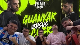 REACCIONANDO A LA VELADA IV  GUANYAR VS LA COBRA [upl. by Akfir]