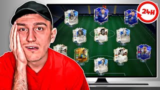 I Spent 24 Hours Building a FIFA Team [upl. by Trueblood609]