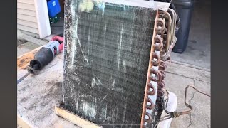 Scrapping this A frame copper aluminum radiator [upl. by Eiramlehcar43]