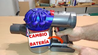 Cambiar batería DYSON V7 reemplazo batería 🔋 [upl. by Adla48]