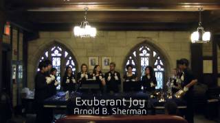 Yale Handbells  Exuberant Joy  Arnold Sherman [upl. by Adyam]