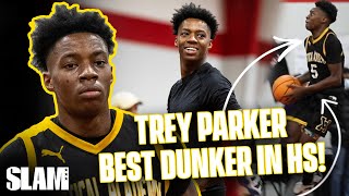 Trey Parker is the BEST Dunker in High School‼️ And hes still UNRANKED 🤔 [upl. by Wrand787]