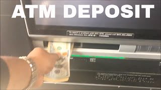 How To Make A Deposit At Your Bank Of America ATM [upl. by Meryl172]