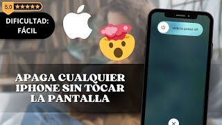 🔌 Cómo Apagar Cualquier iPhone sin Tocar la Pantalla [upl. by Kolnos]