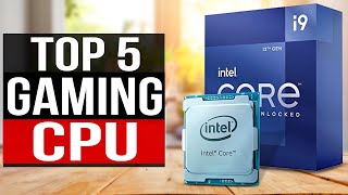 TOP 5 Best Gaming CPU 2022  Best Processors [upl. by Gamages]