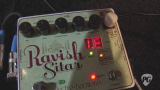 Summer NAMM 11  ElectroHarmonix Ravish Sitar Demo [upl. by Nolahp966]