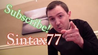 Sintax77 on YouTube  Why should YOU Subscribe [upl. by Esojnauj]