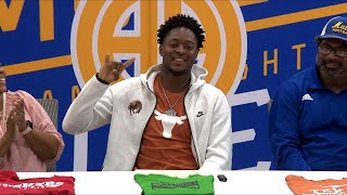 Nation’s No 1 athlete picks Texas to headline stacked National Signing Day in Alamo City [upl. by Egres632]