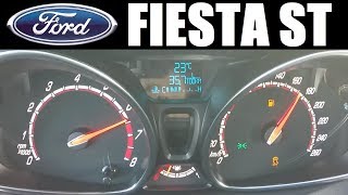 Ford Fiesta ST 215hp 0180 kmh Acceleration [upl. by Savihc]