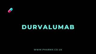 How to pronounce Durvalumab [upl. by Odlaumor]