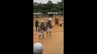 Womens Bwiti Full Initiation Ceremony in Gabon Africa February 2013 [upl. by Enitsuj]